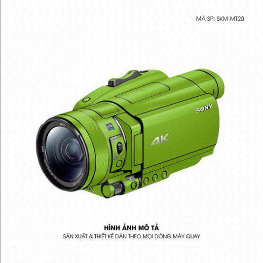 Dán Skin Máy Quay Phim Đổi Màu Xanh Nõn | SKM-MT20