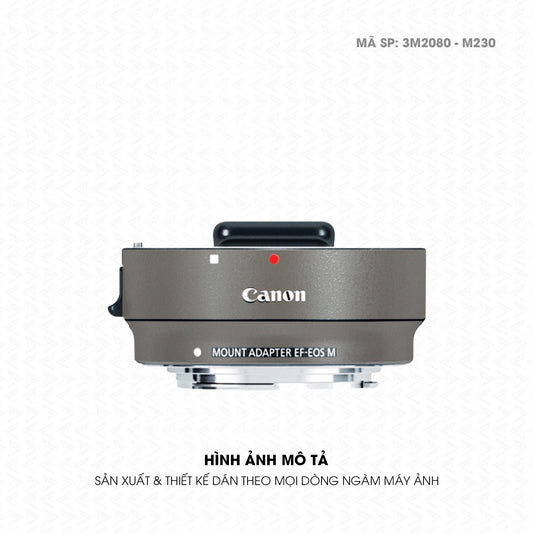 Dán Skin 3M Đổi Màu Ngàm Máy Ảnh Canon Titan | 3M2080-M230