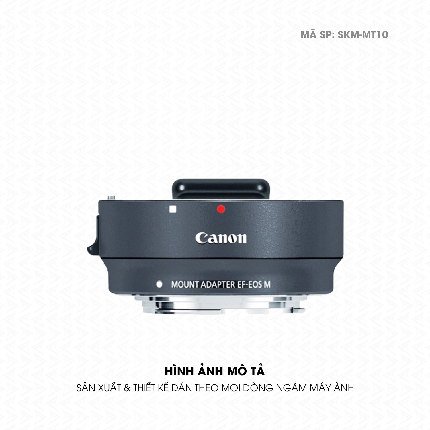 Dán Skin Ngàm Máy Ảnh Canon Đổi Màu Xanh Xám | SKM-MT10