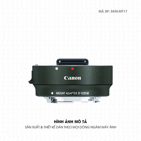 Dán Skin Ngàm Máy Ảnh Canon Đổi Màu Xanh Rêu | SKM-MT17