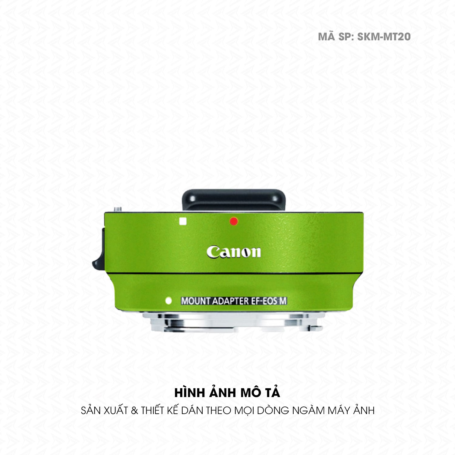 Dán Skin Ngàm Máy Ảnh Canon Đổi Màu Xanh Nõn | SKM-MT20