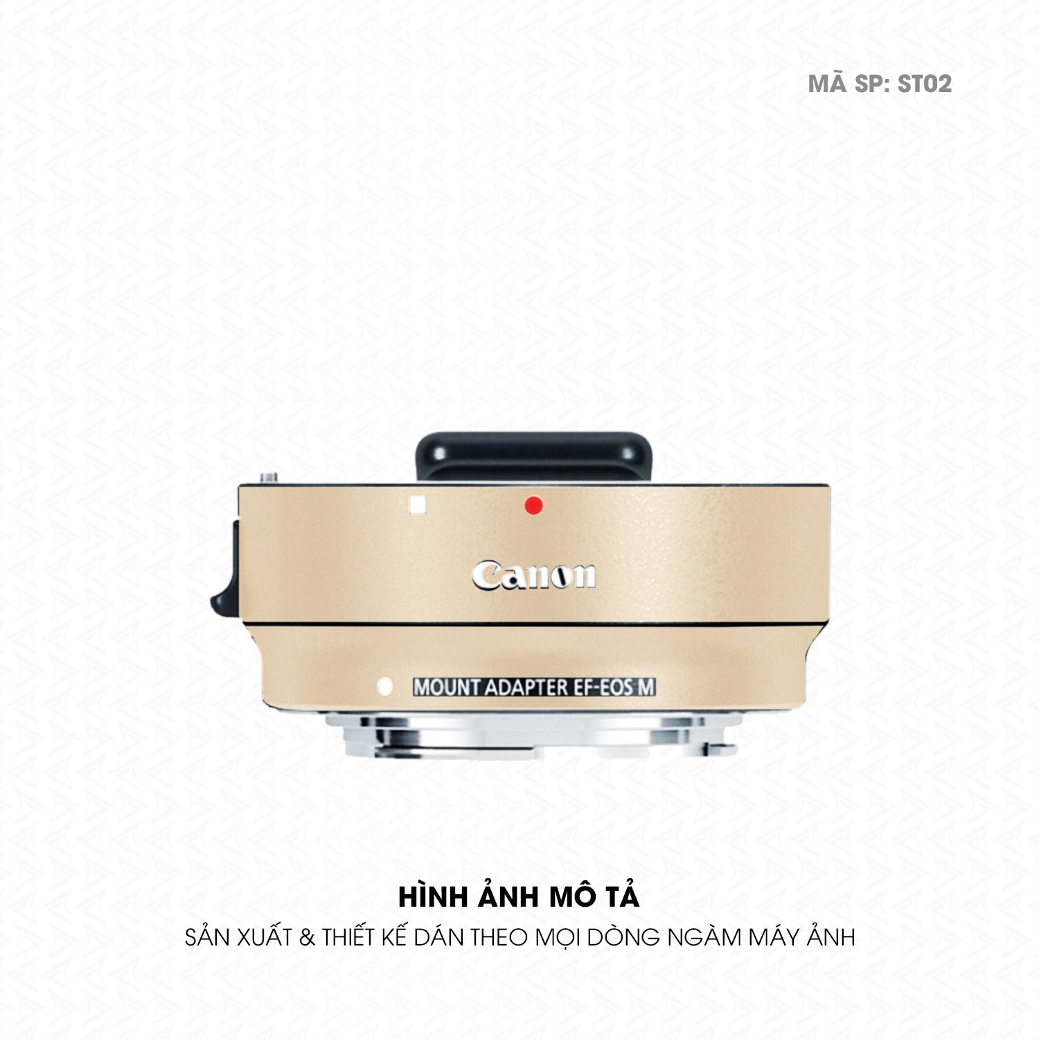 Dán Skin Ngàm Máy Ảnh Canon Đổi Màu Khakhi Milan | ST02