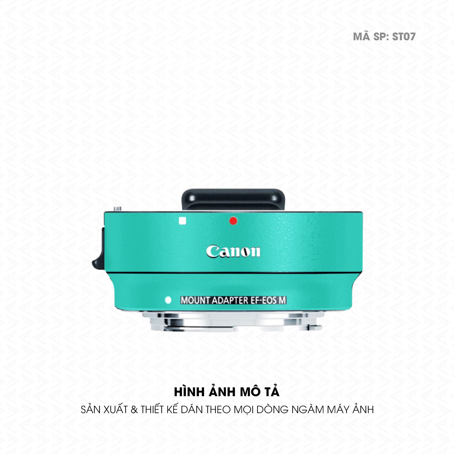 Dán Skin Ngàm Máy Ảnh Canon Đổi Màu Xanh Tiffany | ST07