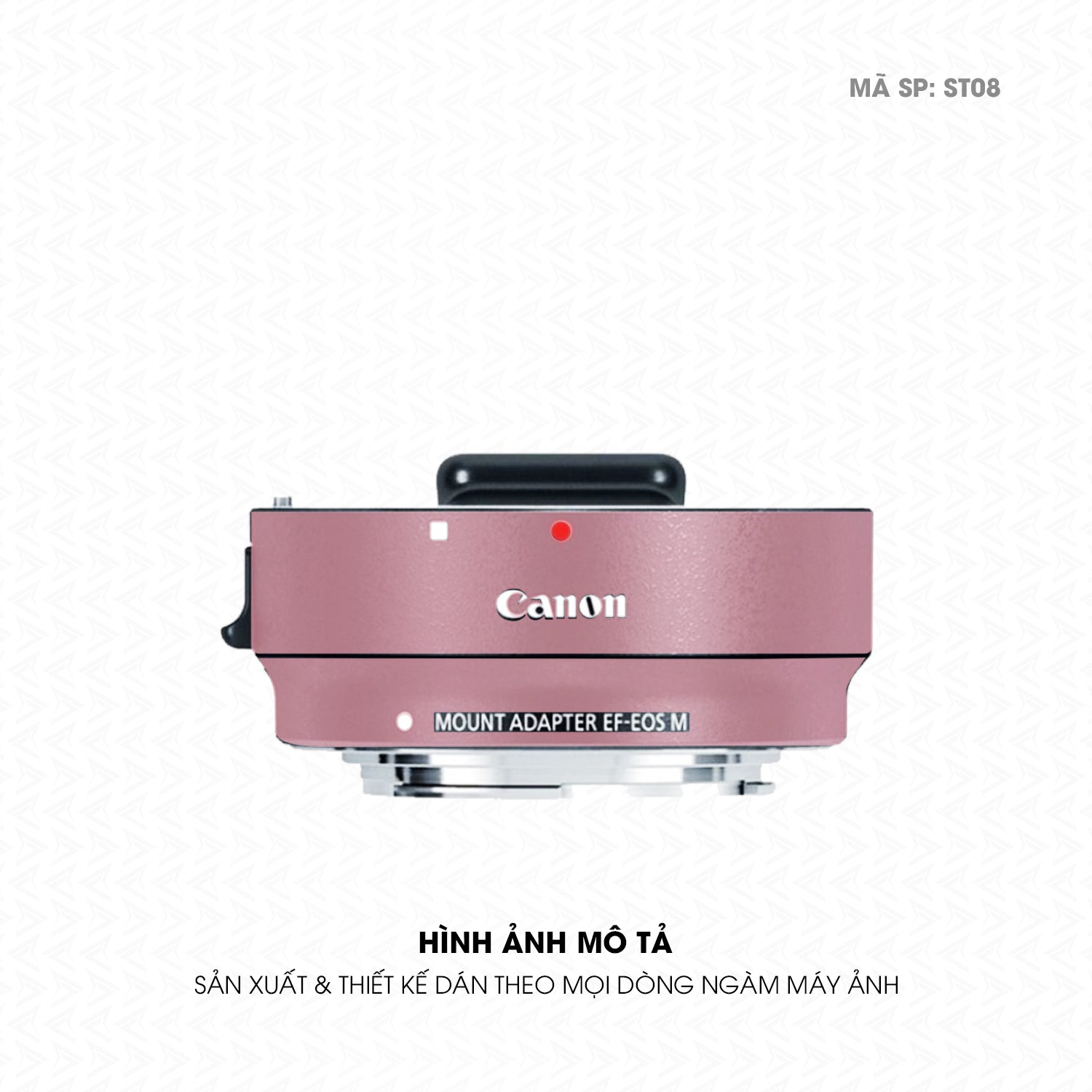 Dán Skin Ngàm Máy Ảnh Canon Đổi Màu Hồng | ST07