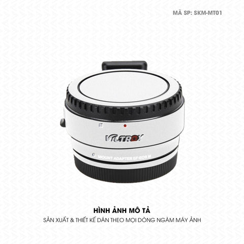 Dán Skin Ngàm Máy Ảnh Viltrox Đổi Màu Trắng | SKM-MT01