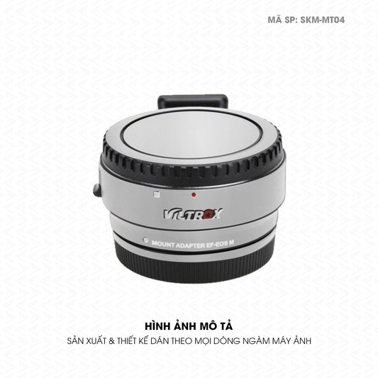 Dán Skin Ngàm Máy Ảnh Viltrox Đổi Màu Bạc | SKM-MT04