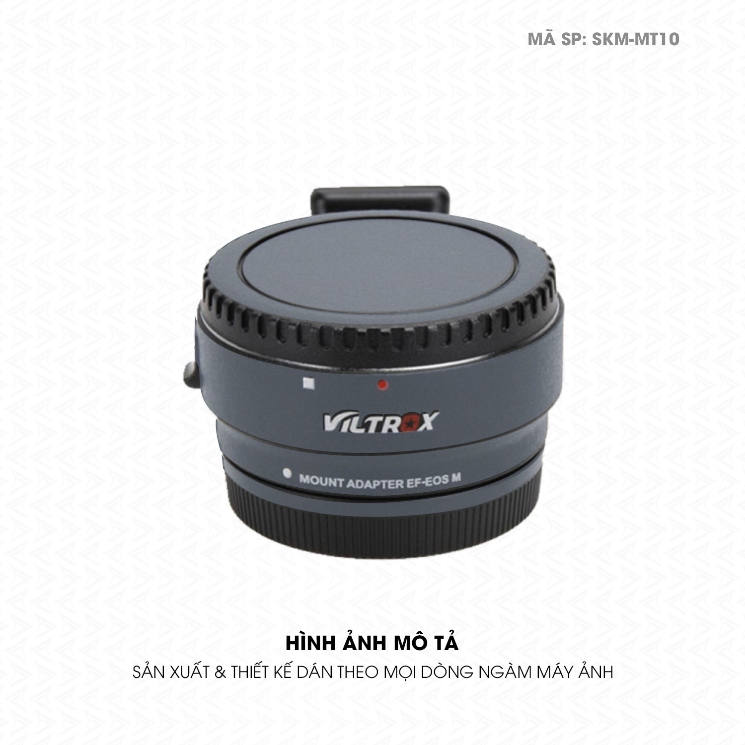 Dán Skin Ngàm Máy Ảnh Viltrox Đổi Màu Xanh Xám | SKM-MT10
