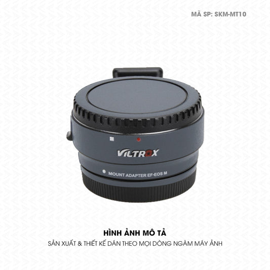 Dán Skin Ngàm Máy Ảnh Viltrox Đổi Màu Xanh Xám | SKM-MT10
