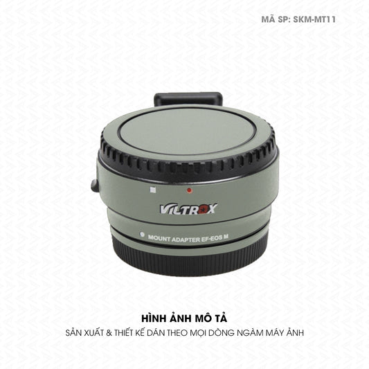 Dán Skin Ngàm Máy Ảnh Viltrox Đổi Màu Xanh Rêu Xám | SKM-MT11