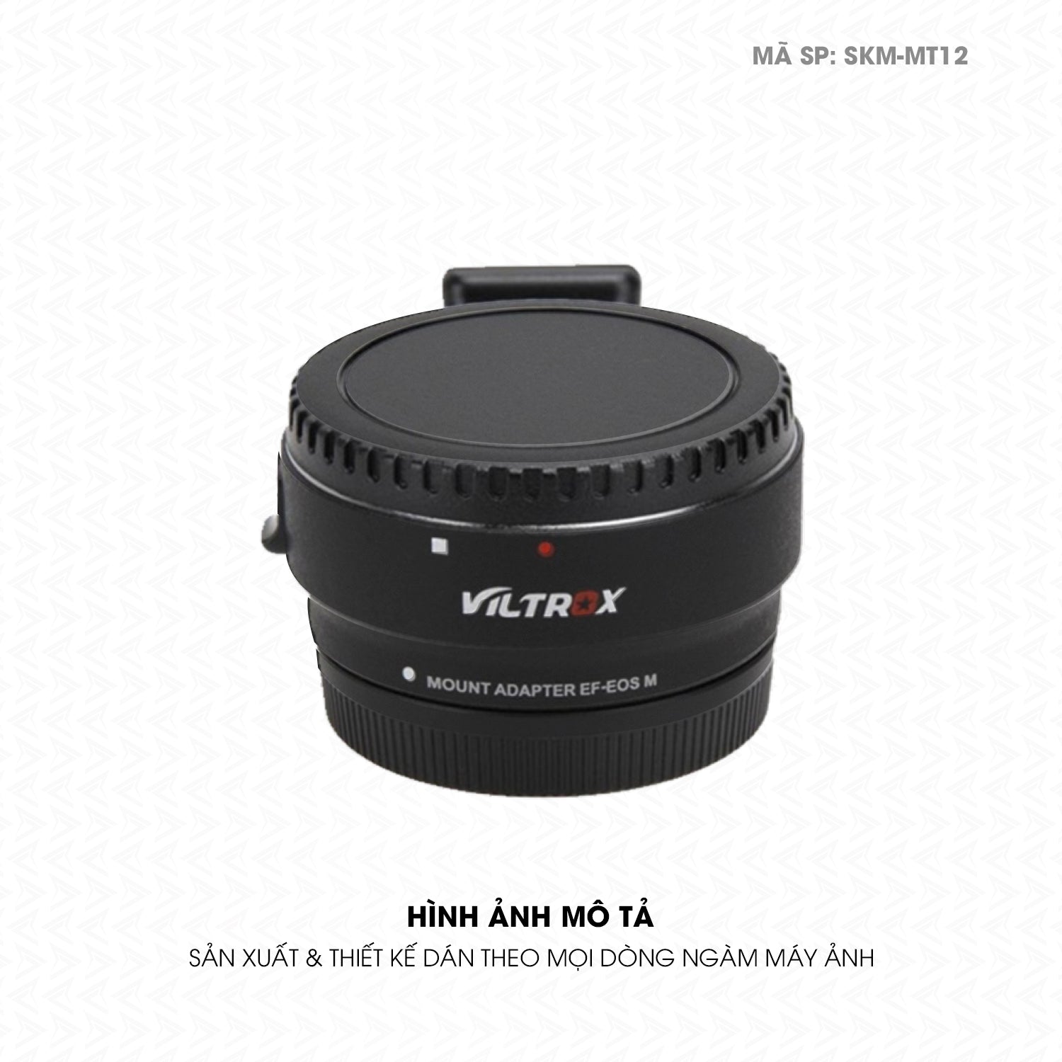 Dán Skin Ngàm Máy Ảnh Viltrox Đổi Màu Đen | SKM-MT12