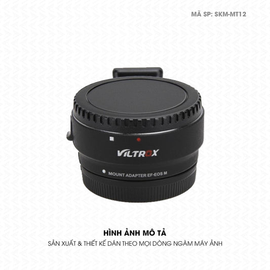 Dán Skin Ngàm Máy Ảnh Viltrox Đổi Màu Đen | SKM-MT12