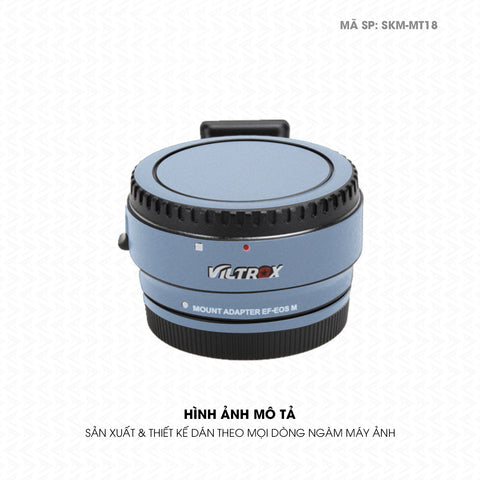 Dán Skin Ngàm Máy Ảnh Viltrox Đổi Màu Xanh Sierra | SKM-MT18