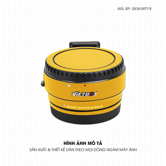 Dán Skin Ngàm Máy Ảnh Viltrox Đổi Màu Vàng | SKM-MT19
