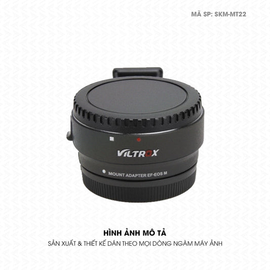 Dán Skin Ngàm Máy Ảnh Viltrox Đổi Màu Đen Ánh Cầu Vồng | SKM-MT22