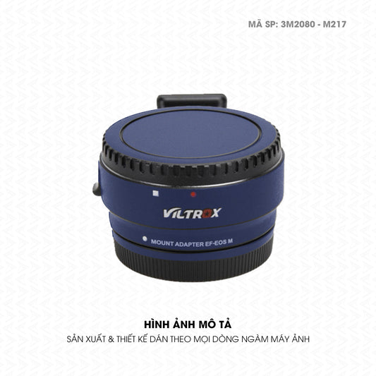 Dán Skin 3M Đổi Màu Ngàm Máy Ảnh Viltrox Xanh Navy | 3M2080-M217