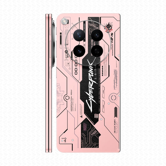 Dán Skin Oppo Find N6 In Hình Cyberpink Hồng