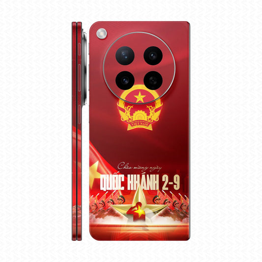 Dán Skin Oppo Find N6 In Hình Quốc Khánh