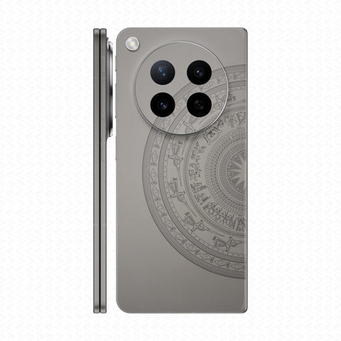 Dán Skin Oppo Find N6 In Hình Trống Đồng Titan