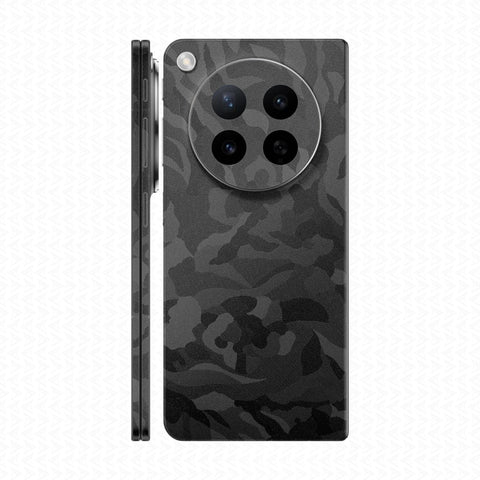 Dán Skin Oppo Find N6 Vân Camo Đen | SB12