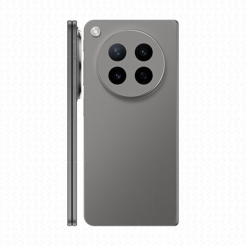 Miếng Dán Da Oppo Find N6 Vân Fabic Xám