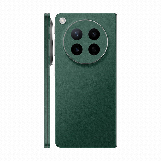 Miếng Dán Da Oppo Find N6 Vân Mil Xanh Rêu
