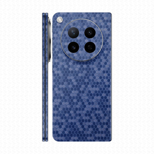 Dán Skin Oppo Find N6 Vân Tổ Ong Xanh | ORACAL-HC192