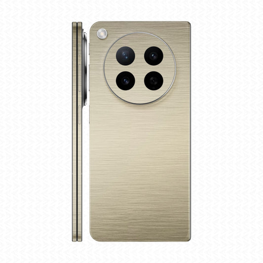 Dán Skin Oppo Find N6 Vân Xước Titan Vàng Sampanh | SKM-TT05
