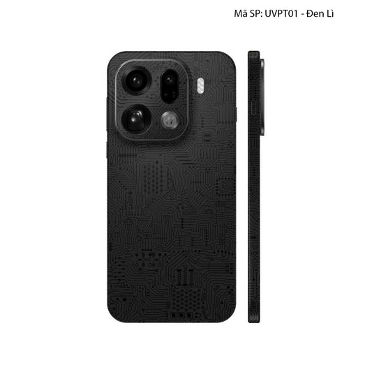 Dán Skin Oppo Find X9 Series Vân Nổi Vi Mạch | UVPT01