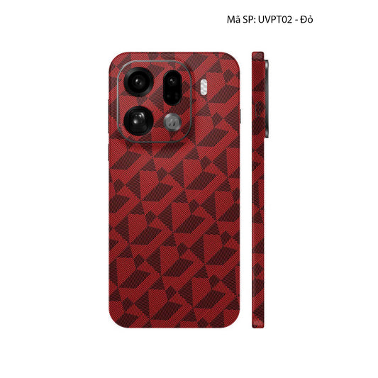 Dán Skin Oppo Find X9 Series Vân Nổi Nordic | UVPT02