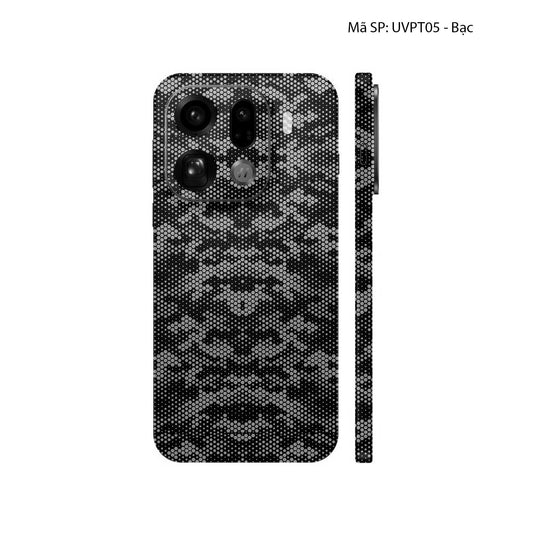 Dán Skin Oppo Find X9 Series Vân Nổi Mamba | UVPT05