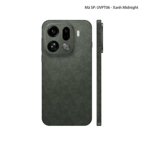 Dán Skin Oppo Find X9 Series Vân Nổi Pattern AZ | UVPT06