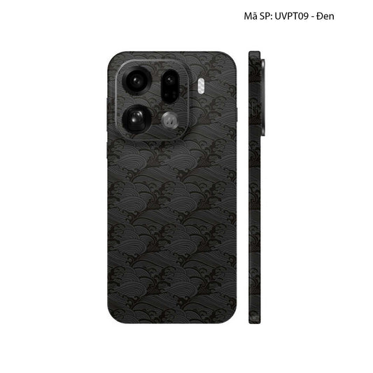 Dán Skin Oppo Find X9 Series Vân Nổi Pattern Wave | UVPT09