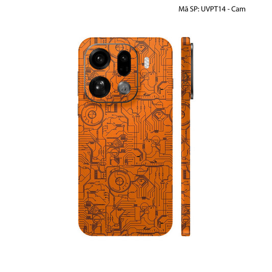 Dán Skin Oppo Find X9 Series Vân Nổi Vi Mạch 2023 | UVPT14