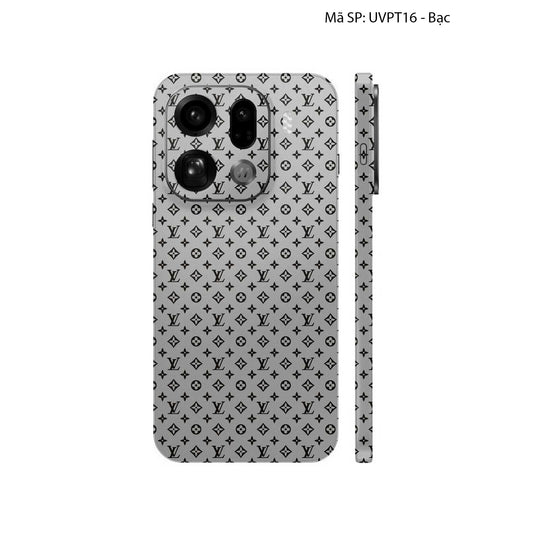 Dán Skin Oppo Find X9 Series Vân Nổi LV | UVPT16