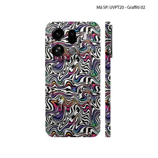 Dán Skin Oppo Find X9 Vân Nổi Graffiti | UVPT20