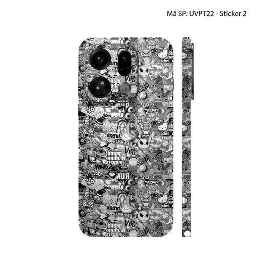 Dán Skin Oppo Find X9 Series Vân Nổi Sticker | UVPT22