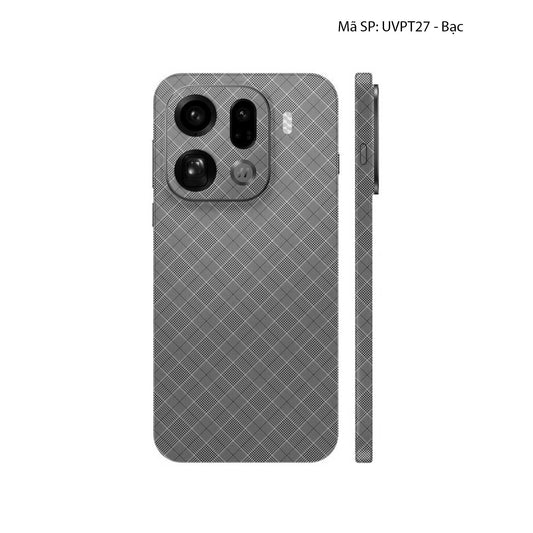 Dán Skin Oppo Find X9 Series Vân Nổi Pattern BB | UVPT27