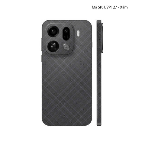 Dán Skin Oppo Find X9 Series Vân Nổi Pattern BB | UVPT27