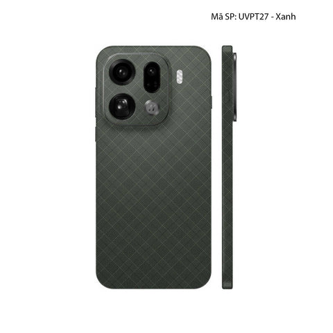 Dán Skin Oppo Find X9 Series Vân Nổi Pattern BB | UVPT27