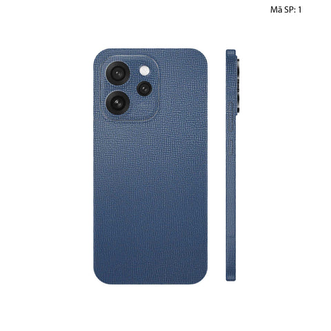 Miếng Dán Da Oppo Reno15 | Pro | F Vân Voi Xanh Navy 01