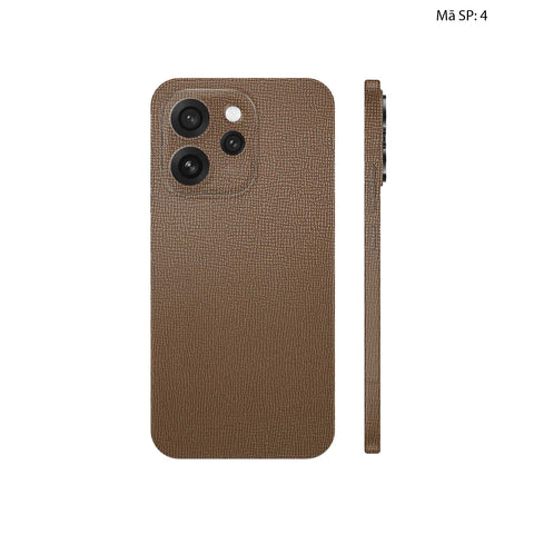 Miếng Dán Da Oppo Reno15 | Pro | F Vân Voi Nâu 04