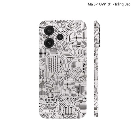 Dán Skin Oppo Reno15 Series Vân Nổi Vi Mạch | UVPT01