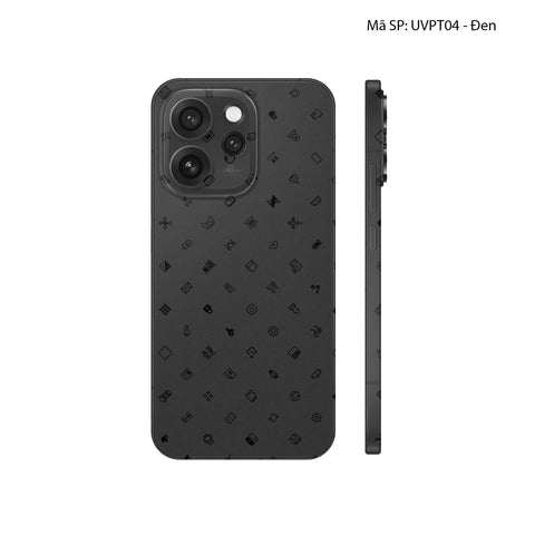 Dán Skin Oppo Reno15 Series Vân Nổi ICON | UVPT04