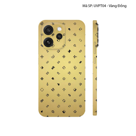 Dán Skin Oppo Reno15 Series Vân Nổi ICON | UVPT04