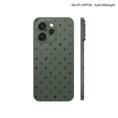 Dán Skin Oppo Reno15 Series Vân Nổi ICON | UVPT04