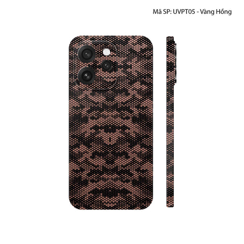 Dán Skin Oppo Reno15 Series Vân Nổi Mamba | UVPT05