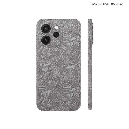 Dán Skin Oppo Reno15 Series Vân Nổi Pattern AZ | UVPT06