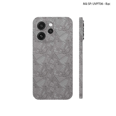 Dán Skin Oppo Reno15 Series Vân Nổi Pattern AZ | UVPT06