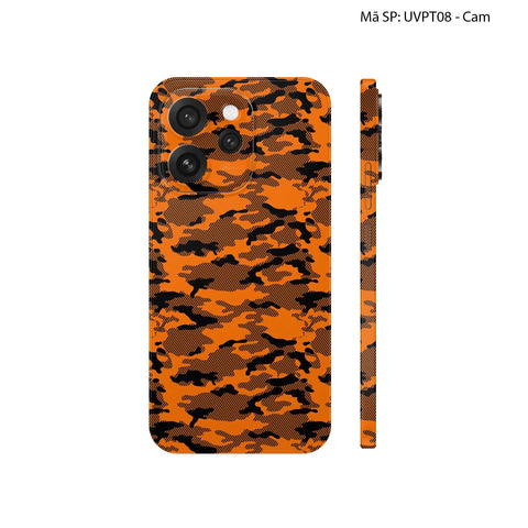 Dán Skin Oppo Reno15 Series Vân Nổi Camo Urban | UVPT08