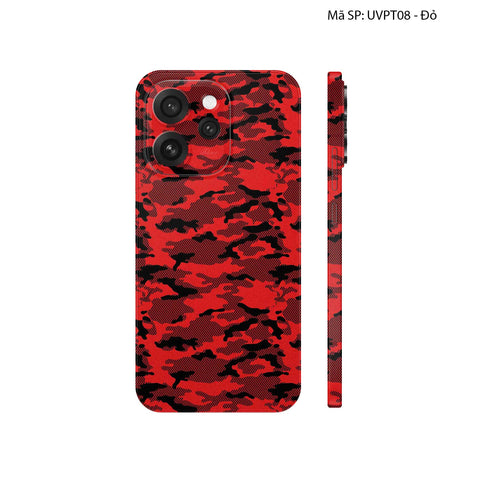 Dán Skin Oppo Reno15 Series Vân Nổi Camo Urban | UVPT08